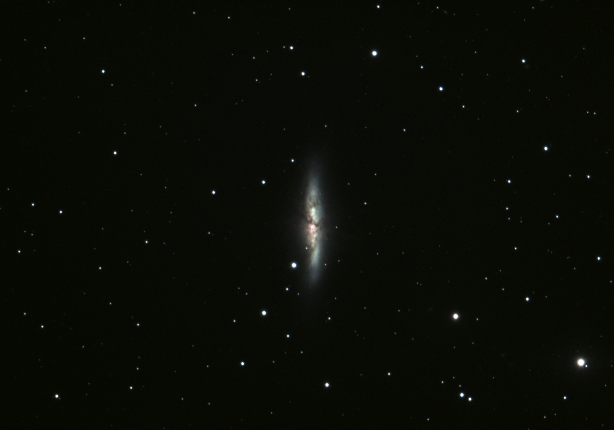 M82 - First Light with the 9.25 EdgeHD